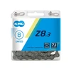 Grandinė KMC Z8.3 Sidabrinis/Pilkas 7.3mm 8 greičių 114 jungtys
