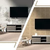 Grandininis pjūklas 3D dekoratyvinė sienų panelė (lipni) – medžio imitacija 300 x 45 cm