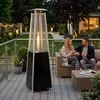 Dujinis skėčio formos šildytuvas 180 cm, 11,5 kW šildytuvas sodo terasai, žarnos reduktorius, „MultiGarden“ uždangalas