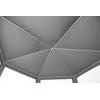 MultiGarden Pilkas sodo paviljonas su tinkleliu 2x2x2 m