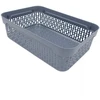 Grandininis pjūklas Plastikinė dėžė su dangčiu 40×30×13 cm PILKA