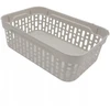 Grandininis pjūklas Plastikinė dėžutė su skylutėmis, 18 × 12 × 6 cm BALTA