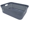 Grandininis pjūklas Plastikinė dėžutė su dangčiu, 30×20×9 cm PILKA