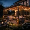 Grandininis pjūklas Bauerkraft Sodo šviesų girlianda, 30 x LED, 20 m, 9 režimai, 9 W
