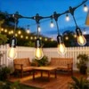 Grandininis pjūklas Bauerkraft Sodo šviesų girlianda 20x LED 20m sodo šviestuvai 9W