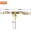 VEVOR Ratelinis grandinių įtempėjas 3/8"-1/2", 4 vnt.