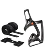 GRANITE Karboninis butelių laikiklis su AUX e-dviračio dirželiais