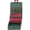 Grąžtas Grąžtų rinkinys metalui 19 vnt. Ø1-10mm HSS-Co, Metabo
