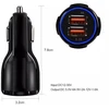 Greito įkrovimo auto SAM. 2 X USB 3.0 FAST adapteris