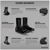GripGrab antbačiai Arctic Atsparus vandeniui Deep Winter M 40-41