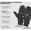 GripGrab žieminės pirštinės Windster 2 Windproof Winter Juodas S