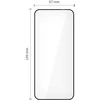 Tech-Protect Glass Fit+ 2-pack apsauginis stiklas skirtas Motorola Edge 50 Neo / 60 Neo – juodas