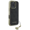 Guess GUHCP16XGF4GGR Apple iPhone 16 Pro Max 6.9″ juodos spalvos kietas dėklas 4G Charms Collection