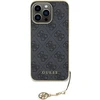 Guess GUHCP15XGF4GGR iPhone 15 Pro Max 6.7" pilka/pilkas kietas dėklas 4G Charms Collection