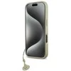Guess GUHCP16XGF4GGR Apple iPhone 16 Pro Max 6.9″ juodos spalvos kietas dėklas 4G Charms Collection