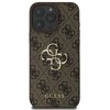 Guess 4G dėklas iPhone 16 Pro Max telefonui - rudas