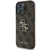 Guess 4G dėklas iPhone 16 Pro Max telefonui - rudas