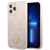 Guess GUHCP13LP4TPP Apple iPhone 13 Pro / 13 6,1″ rožinės spalvos kietas dėklas 4G Triangle Logo Cardslot