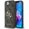 Guess 4G didelio logotipo iPhone 16e dėklas – rudas