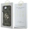 Guess 4G didelio logotipo iPhone 16e dėklas – rudas