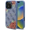 Guess GUHMP16XP4ROPEMCB Apple iPhone 16 Pro Max 6.9″ mėlynas kietas dėklas 4G Flowers Print MagSafe