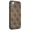 Guess GUHCI8G4GFBR Apple iPhone SE 2022 / 2020/ 7 / 8rudos spalvos kietas dėklas 4G Metal Gold Logo
