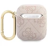 Guess GUA24GSMP AirPods dėklas rožinės spalvos 4G Script Metal Collection