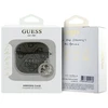 Guess 4G Strass Charm dėklas, skirtas AirPods 4 – Ruda