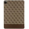 Guess 4G Stripe Allover dėklas iPad Pro 12,9 - Rudas