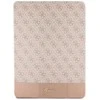 Guess 4G Stripe Allover dėklas iPad Pro 12,9 - rožinis