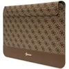 Guess Dėklas kompiuteriui GUCS14PS4SGW 14″ rudos spalvos 4G Stripe Metal Logo