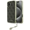 Guess GUHCP16MGF4GBR Apple iPhone 16 Plus 6.7" dėklas telefonui rudos spalvos 4G Charms Collection