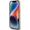 Guess blizgantis blizgus dėklas su užrašu iPhone 15 Pro Max - Auksinis