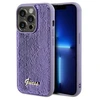 Guess GUHCP13XPSFDGSU Apple iPhone 13 Pro Max 6.7″ violetinės spalvos kietas dėklas Sequin Script Metal