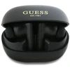 Guess ausinės Bluetooth GUTWST88MCTGK TWS + juodos spalvos Capsule Printed Logo