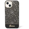 „Guess“ „Bandana Paisley“ dėklas, skirtas iPhone 14 / 15 / 13 6.1" - Juodas