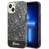„Guess“ „Bandana Paisley“ dėklas, skirtas iPhone 14 / 15 / 13 6.1" - Juodas