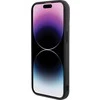 Guess Disco Metal Script dėklas iPhone 15 Pro - juodas