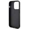 Guess Disco Metal Script dėklas iPhone 15 Pro - juodas
