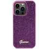 Guess GUHCP15LPMSDGSF iPhone 15 Pro 6.1" fuksja / fuschia kietas dėklas Disco Metal Script