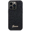 Guess GUHCP14LPMSDGSK Apple iPhone 14 Pro 6.1″ juodos spalvos kietas dėklas Disco Metal Script