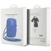 Guess krepšys GUWBZPSQSSGB mėlynas Zip Quilted 4G