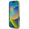 Guess Fixed Glitter Big 4G dėklas iPhone 16 Plus“ auksinis