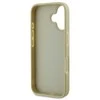 Guess Fixed Glitter Big 4G dėklas iPhone 16 Plus“ auksinis