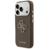 GUESS dėklas, skirtas IPHONE 17 Pro GUHCP17L5PS4RGGW (PU FW dervos logotipas) rudas