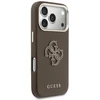 GUESS dėklas, skirtas IPHONE 17 Pro Max GUHCP17X5PS4RGGW (PU FW dervos logotipas) rudas