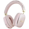 Guess Bluetooth on-ear ausinės GUBHK1GCTCSP rožinės spalvos Gcube Metallic Script Logo