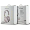Guess Bluetooth on-ear ausinės GUBHK1GCTCSP rožinės spalvos Gcube Metallic Script Logo