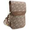 Dėklas Guess GCube Stripe rankinė - ruda