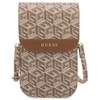 Dėklas Guess GCube Stripe rankinė - ruda